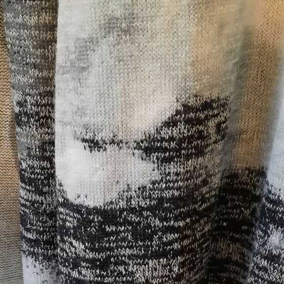 ❤️Necessary Objet, Woman long cardigans, Size: M, Colors Black, Gray & W… - Picture 6 of 6